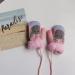 iNelihoo Toddler Baby Deer Christmas Mittens with String | Fleece Lined Winter Gloves for Age 1-4Y Pink - Buy Online on GoSupps.com