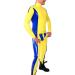 Patchwork Latex Rubber Latex Tights For Men 0.8mm Thick Body White Small White Small