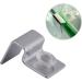 POPETPOP 4Pcs Stainless Steel Aquarium Glass Cover Support - Non-Slip Holders for 10mm Universal Fish Tank Lid Clips | Aquarium Accessories - Buy Online on GoSupps.com