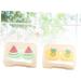 Solustrie 2-Part Travel Set - Mini Contact Lens Storage Box & Case for Colored Lenses | Portable Eye Care Solution - Buy Online on GoSupps.com