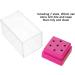 Manicure Tool Organizer Displayer Stand with 7 Slots for Nail Drill Bit Collection (Rose Red) - Buy Online on GoSupps.com
