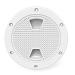 SEA FLO 4" - 8" White Circular Non Slip Inspection Hatch w/Detachable Cover