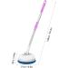 Electric Scrubbing Wand Rotating Bristle Cleaner Electric Broom Electric Cleaner Electric Brush Floor Scrubber with Adjustable Handle Household Cleaning for Tile Bathroom White - Buy Online on GoSupps.com