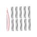 FOMIYES 1 Set folding eyebrow trimmer manscape trimmer for men eye brow trimmer for men body razor for men Makeup Tool Kit Folding Eyebrow Shaver Eyebrow Razor Stainless steel Hair Razor