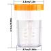 Vueinrg 8-Piece Portable Contact Lens Container Set - Soft Lentil Cleaners & Cases (4 Colors) for Daily Travel - Buy Online on GoSupps.com
