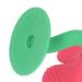 Baby Teether Toy - Ergonomic Grip for Pain Relief | Unique Shape Easy to Chew - Peony Red - Buy Online on GoSupps.com