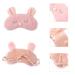 2 Pcs Bunny Koala Sleep Eye Masks for Kids & Adults | Multicolor Animal Eye Mask for Better Sleep - Buy Online on GoSupps.com