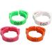 Fenteer 100 St e Adjustable Chicken Rings | 2.8 cm Foot & Leg Rings for Chickens Geese & Ducks - Durable Orange Clip Rings - Buy Online on GoSupps.com