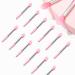 Spove 12pcs Silicone Lip Brush Set - Makeup Eyebrow Lipstick Brushes Applicator Cosmetic Wands for Balm, Mask, Oil - Buy Online on GoSupps.com