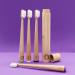 Toni Fresh Bamboo Toothbrush (Dark Blue) - Eco-Friendly Biodegradable Ships Internationally - Buy Online on GoSupps.com