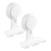 Leryveo razor holder |Wall-mounted shower razor holder |Self-adhesive razor-suction hooks for towels coats luffa and razor