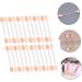 NOLITOY Girls Accessories 50pcs Two-color Eyeshadow Brush Eye Shadow Cosmetic Wand Sponge Eyeshadow Double Brush Woman Girl - Buy Online on GoSupps.com