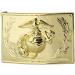 Vanguard Marine Corps Dress Buckle - 24K Gold Plated with Emblem and Wreath - Buy Online on GoSupps.com
