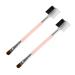 1 Double Ended Brow Brush Eyelash Brush Concealer professional cosmetics brush Double-headed Eyeshadow Brush eyelash comb Eyeshadow Makeup Brush Miss major applicator