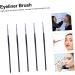 PLAFOPE 5pcs Fine Eyeliner Brush Lip Liner Brushs Eye Lipstick Brush Curved Eyeliner Brush Gels Fiber Black - Buy Online on GoSupps.com