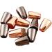 Hole Cord Lock Stopper spring buckle Cord Locks 18 Pcs Craft Metal End Tips Cord Locks Cord End Buckle Cap Rope Buckle Connector Buckle Replacement(Rose Gold) 5mm*8mm*13mm Rose Gold - Buy Online on GoSupps.com