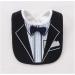 FEIFEI'S BOW 2PCS Baby Kids Bibs Set - Gentleman Bow Design - Cotton Feeding Apron for Boys - Buy Online on GoSupps.com