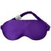 Yunchi 100% sleeping mask silk women men men comfort bio satin sleeping glasses silk sleeping eye mask eye mask 19 momme pure mulberry lide fabric blind libes to sleep (fantasy violet)