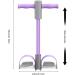 Pedal Resistance Band - Pedal Puller Puller Resistance Bands | Elastic Sit Up Pull Rope with Foot Pedal Multifunctional Yoga Pedal Puller Abdominal Leg Waist Exerciser for Home Gym Yoga Fitness Purple - Buy Online on GoSupps.com