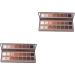 FRCOLOR 2pcs 16 Earth Eyeshadow 16 Colors Eyeshadow Palette Eye Shadow Chocolate Blush 1 count (Pack of 1) Chocolatex2pcs - Buy Online on GoSupps.com