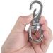 AOWESM Stainless Steel Swivel Eye Snap Hook  Heavy Duty Scuba Diving Clips  Flag Pole Clips  Spring Buckles for Bird Feeders Pet Chains Dog Leashes Keychains and More (4 Pieces) M5/1#  Silver - Buy Online on GoSupps.com