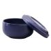 Stainless Steel Shaving Soap Cream Bowl - Multifunctional Foaming Dish - Washable Beard Care Accessory in Blue - Buy Online on GoSupps.com