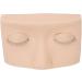 Vivid Half Face Makeup Head with 3 Pairs Removable Eyelids for Lash Extensions Practice Compact Lightweight Suitable for Display (Pink) - Buy Online on GoSupps.com
