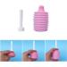 LS-Enema Bulb Syringe 200ml - Enema Cleanser & Vaginal Douche for Personal Health | Gynecological Scrubber - Pink - Buy Online on GoSupps.com