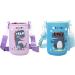 2Pack Children's Water Bottle Carrier - Insulated with Adjustable Straps - Blue + Purple - Buy Online on GoSupps.com