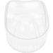 Acrylic Soften Dead Skin Clean Nail Manicure Wash Soaker Tray Nail Art Hand Wash Remover Soak Bowl Hand Soaking Bowl for Beauty Salon (Transparent) - Buy Online on GoSupps.com