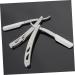 Magiclulu Vintage Razor Set for Men - 3pcs Stainless Steel Razor Holder & Hair Clipping Tool - Buy Online on GoSupps.com