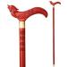 Wooden Cane Solid Walking Stick Crutch Handmade Old Man Walking Stick - Wooden Canes and Head Walking Sticks for Men 92cm for Elderly Seniors