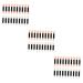 MAGICLULU 60 Pcs Eyeshadow Brush Kit Double Head Eyeshadow Brushes Makeup Eyeshadow Brush Miss Make up Set