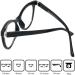 Stylish Mini Cateye Reading Glasses for Women - Thick Frame 1.0 Diopters Includes Free Case - Buy Online on GoSupps.com