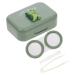 SOLUSTRE Cute Lens Case Mirror Film Lens Container Glasses Clip Lens