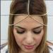Barode Boho Layered Head Chains - Sparkling Rhinestone Fashion Headband for Women and Girls in Gold - Buy Online on GoSupps.com
