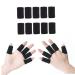 FRCOLOR 10 Pcs Finger Braces - Sports Finger Protectors & Thumb Sleeves - Medium Black for Injury Support - Buy Online on GoSupps.com