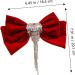 minkissy Tassel Hair Clip Red Bow Hair Clip Womens Hair Clips Hair Bow Clip Rhinestone Tassel Vintage Hair Bows Tassel Hair Accessories Hair Bows for Girls Miss Rhinestones Makeup French - Buy Online on GoSupps.com