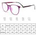 Eyephd Ladies Retro Smart Progressive Multi-Focus Anti-Blue Light Reading Glasses - Ultra-Light & Stylish - Buy Online on GoSupps.com