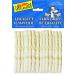 Cattle Ranch Dog Treats Rawhide Stick Chews All Natural Supports Dental Health by Reducing Tartar and Plaque Buildup High in Protein and Low in Fat Stimulates and Entertains by Satisfying Dog s Natural Urge to Chew (25 pk 5"x 10mm)