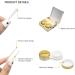Portable Contact Lens Container Set | 2-Piece Travel Storage Box | Mini Reusable Plastic Case for Small Contact Lenses - Buy Online on GoSupps.com