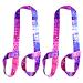 GORGECRAFT 2PCS 61 Inch Yoga Mat Strap Multi-Purpose Adjustable Yoga Mat Carrier Straps Sling Band Suitable for Carrying All Yoga Mats(Colorful)