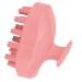 Anneomas Massage brush made of silicone hair shampoo cleaning shampoo scalp neat hairwear head scratchy scalp massager scalp brush Babyshampoo dandruff removal pink 9.5x7cm pink