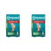 Compeed bladder plaster Extreme-hydrocolloid patch for extra strong protection for blisters on the heels 6 pieces (2-pack) 6.8 cm x 4.2 cm (pack with 2) 6 pieces (1 Pack)
