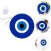 Abaodam 1 Set Suction Cup Hooks Turkey Evil Eye Decor Turkish Eye Decor Pendant Accessories Devil Eye Window medium Colorful - Buy Online on GoSupps.com