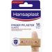 Hansaplast elastic finger strips plaster (16 strips) extra long wound plaster especially for wounds on the fingers flexible and breathable finger plaster 16 pieces (1 Pack)