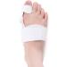 ALINZO Bunion Corrector Sleeves - Non-Surgical Bunion Relief for Women and Men - Hallux Valgus Correction and Pain Relief - Big Toe Separator (White) - Buy Online on GoSupps.com