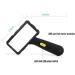 Portable Handheld Reading Magnifier with LED Lights 10X Optical High-Definition Glass Lenses Study and Appreciation of Office Learning Good Times - Buy Online on GoSupps.com
