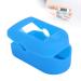 Case compact fingertips pulse cover flexibility fingertip cover high-quality silicone-finger tip pulse cover for at home and on the go (blue)