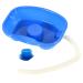 ToddMomy shampoo basin for washing hair in bed hair washing pelvis with retrachable hose tube plastic washing compartment for disabled pregnant women older or child blue